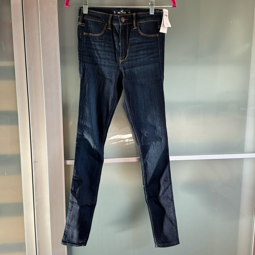 High rise Jean leggings